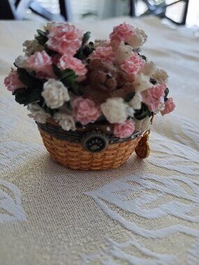Collectors Boyde Bears and Friends Beary Blossoms box bag 9